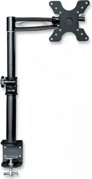 Mbajtëse tavoline për monitor Techly, 13"-27", VESA 100x100, e zezë
