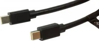 Kabllo DisplayPort Mini - DisplayPort Mini, 2m, e zezë
