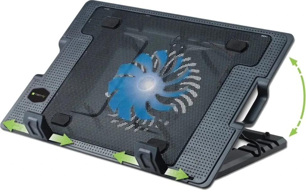 Pad ftohës Techly0 106244, 140mm, 17.3", USB - 4