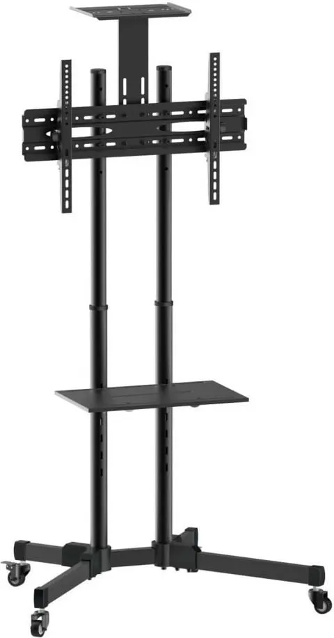 Karrocë dyshemeje për TV LCD/LED/Plasma, 37-70", 50 kg, e zezë - 2