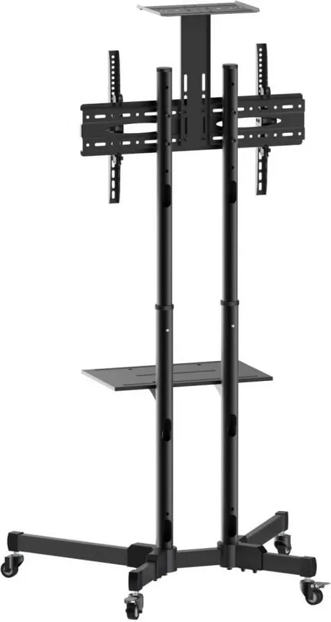 Karrocë dyshemeje për TV LCD/LED/Plasma, 37-70", 50 kg, e zezë - 3