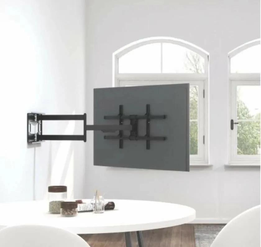 Mbajtëse muri për TV Techly, 43-80", e zezë - 8