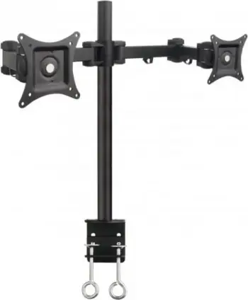 Mbajtëse për dy monitorë Techly, 13-27", 20 kg, VESA 75x75/100x100, e zezë