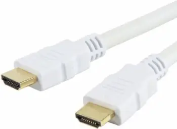 Kabllo Techly HDMI në HDMI, 2m, e bardhë