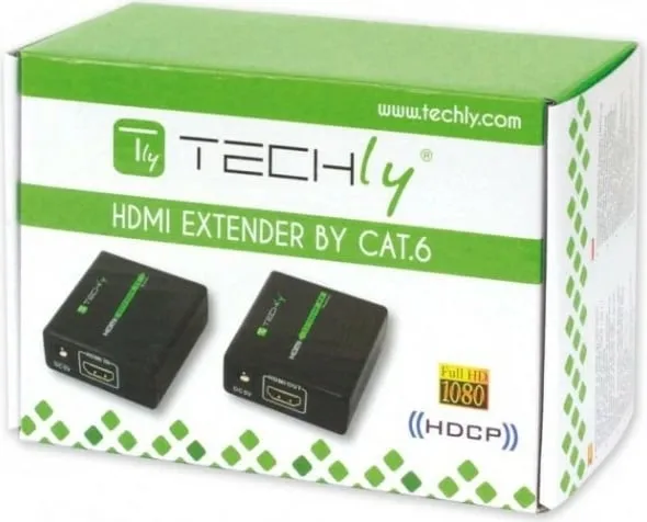 Amplifikues Techly HDMI Full HD, Cat. 6A, 7 IDATA EXT-E70 - 2