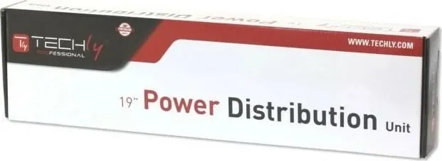 Shirit elektrik Techly PDU, 19" 1U 8x, 3m, i zi - 2