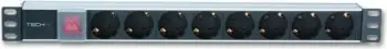 Shirit elektrik Techly PDU, 19" 1U 8x, 3m, i zi