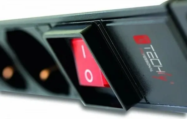Shiriti i Fuqisë për Kasat Techly, i zi - 1