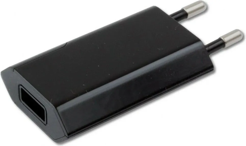Karikues rrjeti Techly USB, i zi - 1