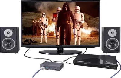 Ekstraktor audio Techly 5.1CH, HDMI 4K, Toslink dhe 3.5mm, i zi - 4