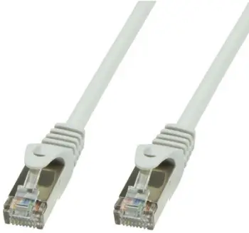 Kabllo rrjeti Techly Copper Patch Cat6, S/FTP, 15m, gri