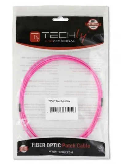 Kabllo rrjeti Techly ILWL D5-B-030 OM4, S/FTP CAT6, 3m, portokalli - 3