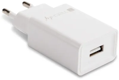 Karikues muri Techly USB A, 5V 2.4A 12W, i bardhë - 3