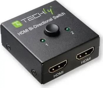 Ndërprerës Techly HDMI 2.0 Bidireksional me 2 porta
