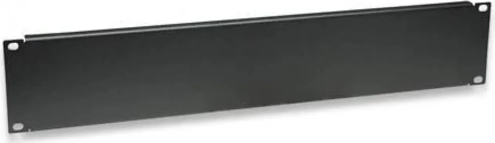 Panel mbulues rack Techly I-CASE BLANK-2-BK, 2U, 19", i zi - 1