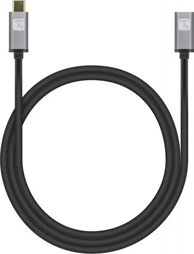 Kabllo USB Techly USB C në USB C ICOC MUSB322 CMF 010, 1m, 100W, e zezë - 2