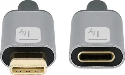 Kabllo USB Techly USB C në USB C ICOC MUSB322 CMF 010, 1m, 100W, e zezë - 3