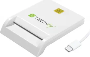 Lexues Smart Card Techly Contact, USB C, 12 Mbps, i zi