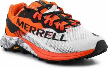 Atlete për meshkuj dhe femra Merrell, të bardha dhe portokalli