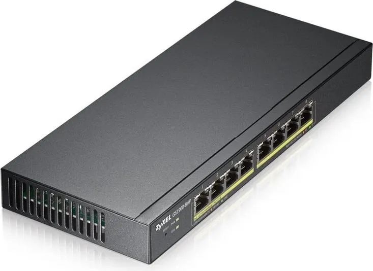 Switch Zyxel GS1900- 8HP - 2