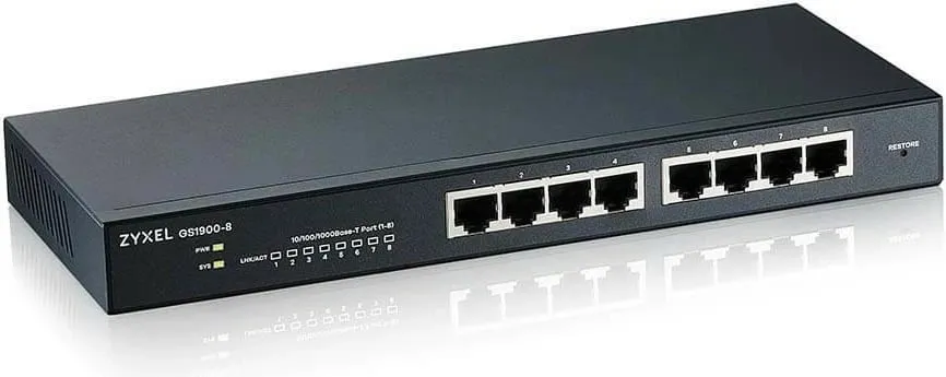 Switch Zyxel GS1900-8 v2 - 2