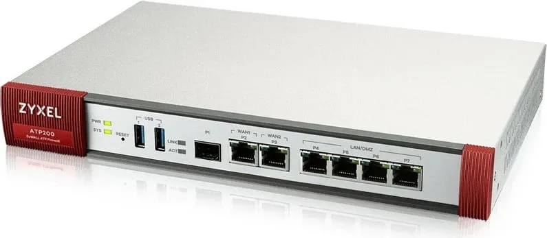 Firewall Zyxel ATP200, 2 Gbit/s, 0.5 Gbit/s, 40 Gbit/s, 450/450 Gbit/s - 1
