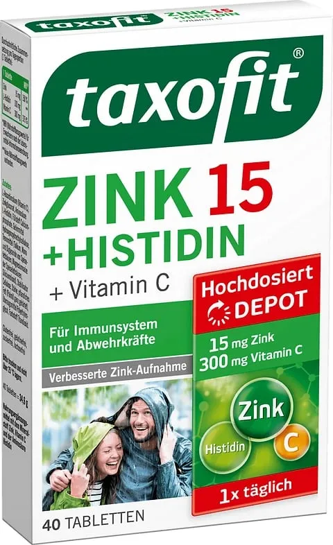 TAXOFIT ZINK + HISTIDIN TAB 40 - 1