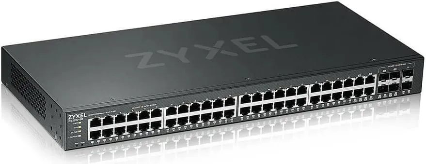 Switch Zyxel GS2220-50, 48+2 porte, rackmount, Gigabit Ethernet, i zi - 1
