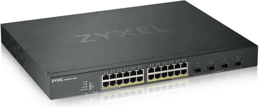 Switch Zyxel XGS1930-28HP, Managed, L3, Gigabit Ethernet, PoE, Rack mounting - 1