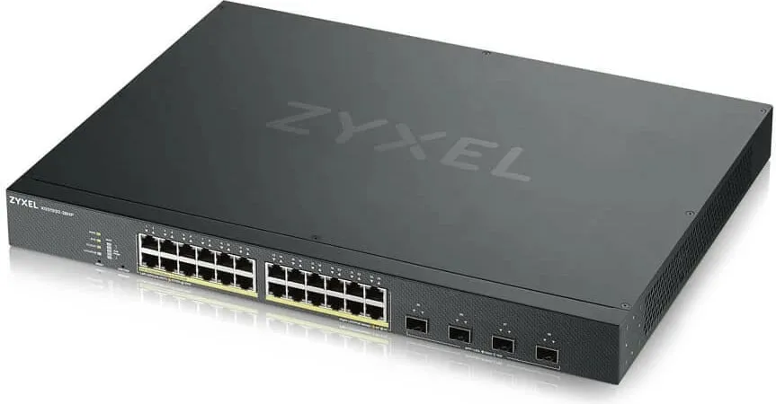 Switch Zyxel XGS1930-28HP, Managed, L3, Gigabit Ethernet, PoE, Rack mounting - 2