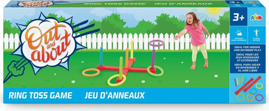 Lodër për fëmjë Out and About Ring Toss Game - 4
