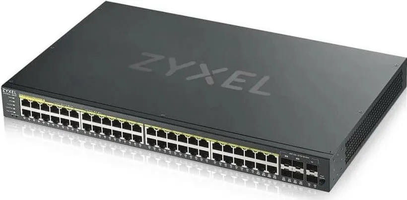 Switch Zyxel GS1920-48HP V2, 48 porte LAN, PoE, për RACK 19" - 2