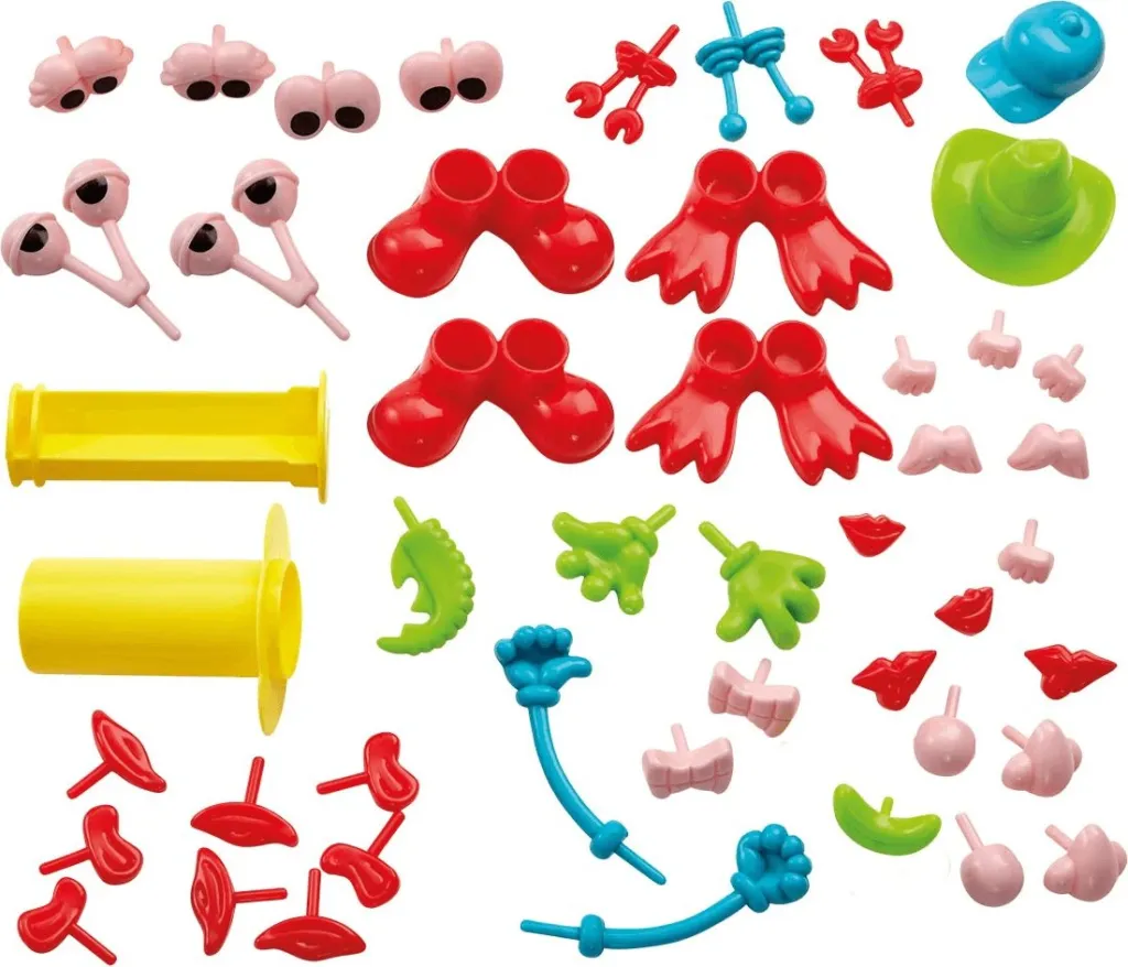 Set lodër për fëmijë Nick Jr. Ready Steady Dough Crazy Characters Playset - 3