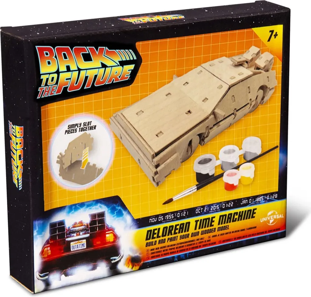 Back To The Future Paint Your Own Delorean Time Machine - 1