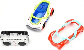 Mini RC Mix & Match Race Car - White