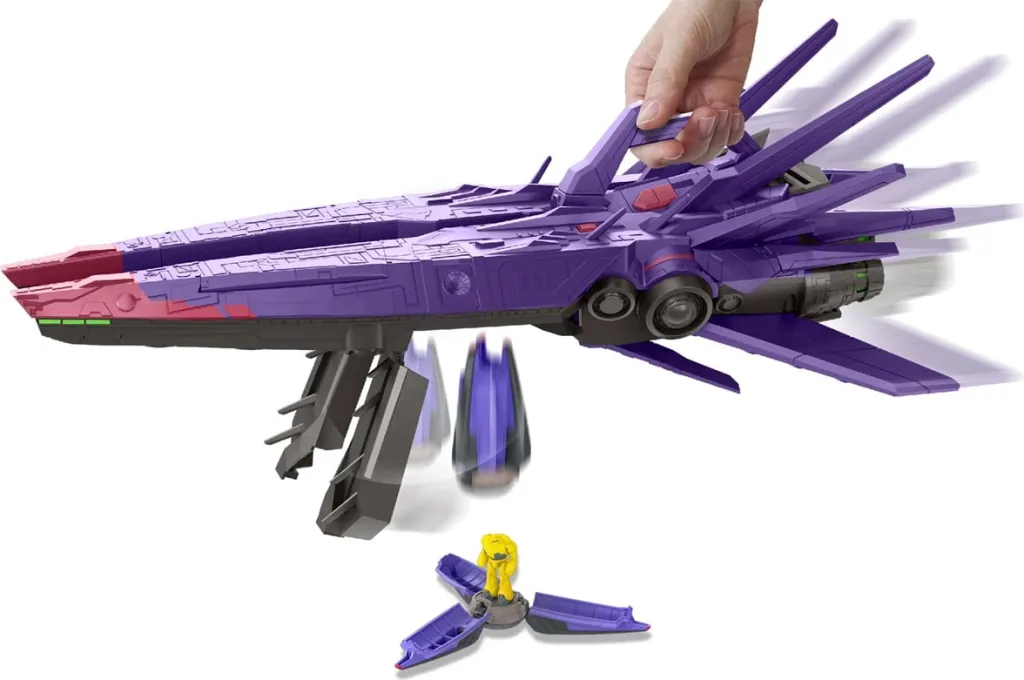 Disney Pixar Lightyear Hyperspeed Series Zurg's Mothership Vehicle - 2