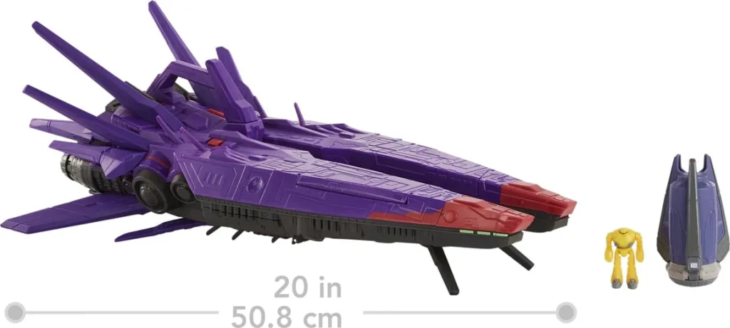 Disney Pixar Lightyear Hyperspeed Series Zurg's Mothership Vehicle - 6