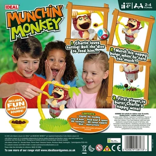 Munchin Monkey Action Game - 1