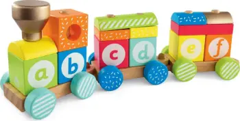 Set lodër Early Learning Centre Wooden Stacking Train