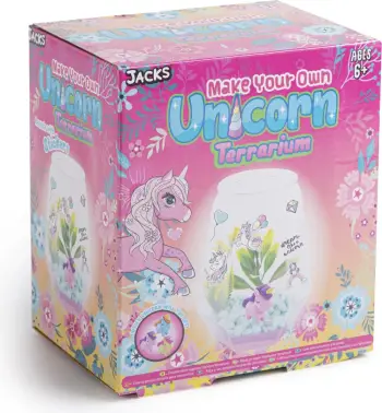 Jacks Make Your Own Unicorn Terrarium