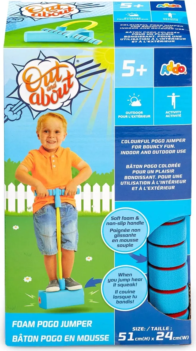 Out and About Foam Pogo Jumper Blue - 4