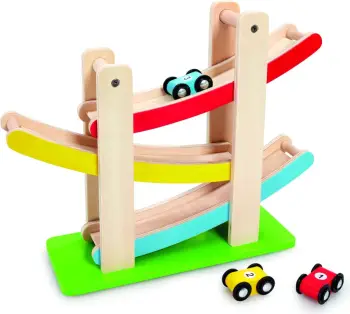 Woodlets Zig Zag Car Track