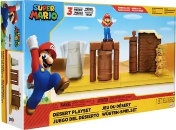 Super Mario - Desert Playset and Mario Figure