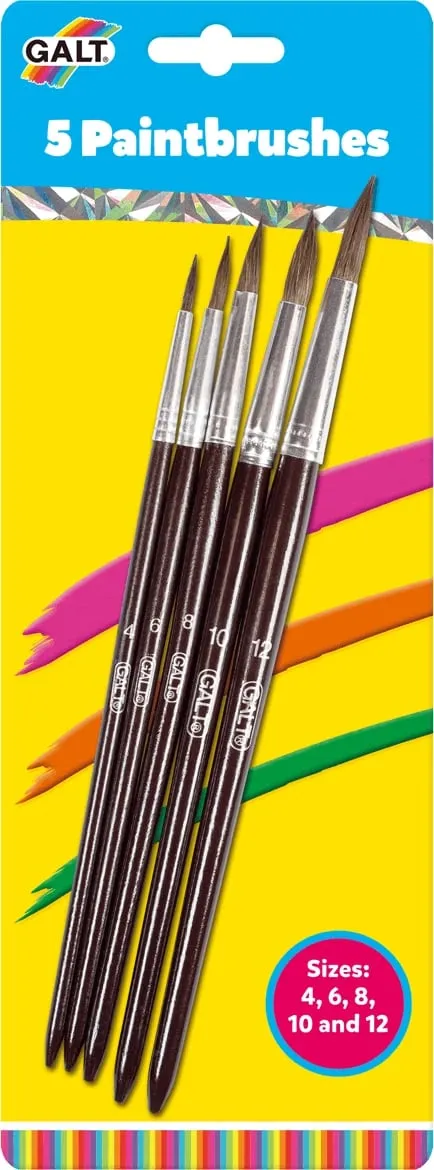 James Galt 5 Paintbrushes - 1