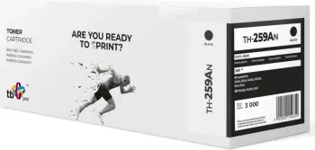 Toner TB Print TH-259AN, zëvendësues HP CF259A, 3000 faqe, i zi
