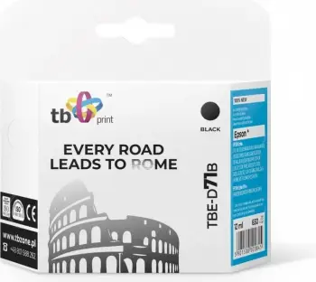 Kartushë boje TB Print TBE D71B, 12ml, e zezë