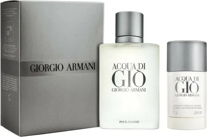 Set Eau De Toilette & Deodorant Armani Acqua di Gio pour Homme, 175 ml - 1