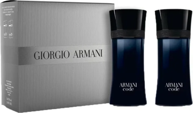 Set Duo Eau De Toilette Giorgio Armani Code, 2 x 30 ml - 1