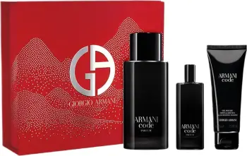 Set për meshkuj Giorgio Armani Armani Code Parfum, parfum 125 ml + xhel dushi 75 ml + parfum 15 ml