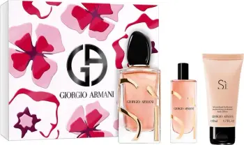 Set për femra Giorgio Armani Sì Intense, EDP 100 ml + losion trupi 50 ml + EDP 15 ml